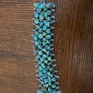 Handmade Vintage Turquoise Beaded Bracelet